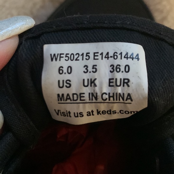 Woman’s Keds Kickstart Canvas Shoes - Picture 5 of 5